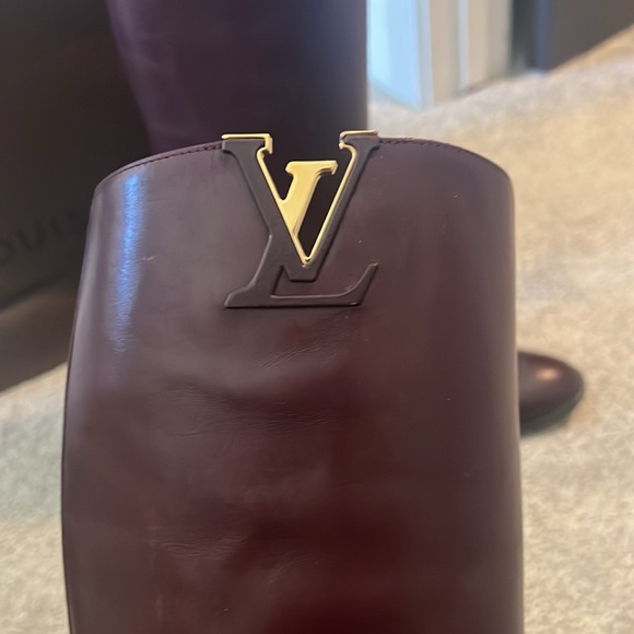 Louis Vuitton Heritage flat high boot size 38.5 - Picture 2 of 7